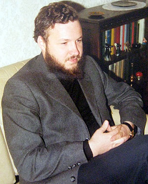Молодой агент Владимир Гундяев-“Михайлов” во время службы в Швейцарии